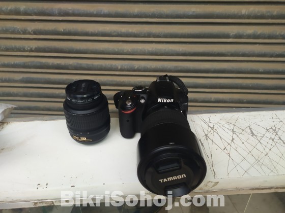 Nikon 3200d with